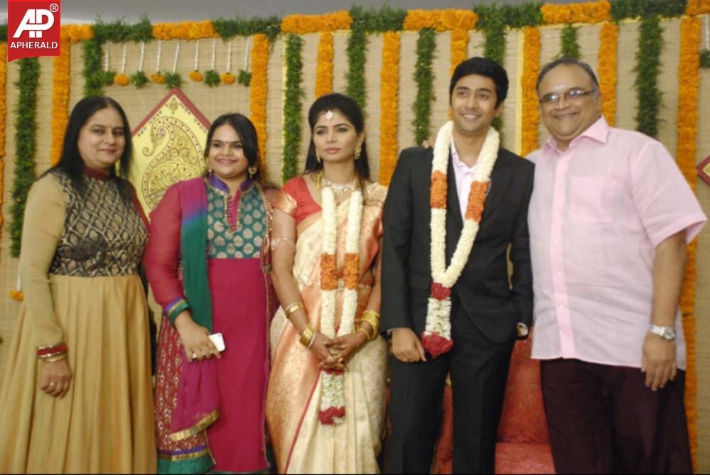 Chinmayi n Rahul Ravindran Reception Photos