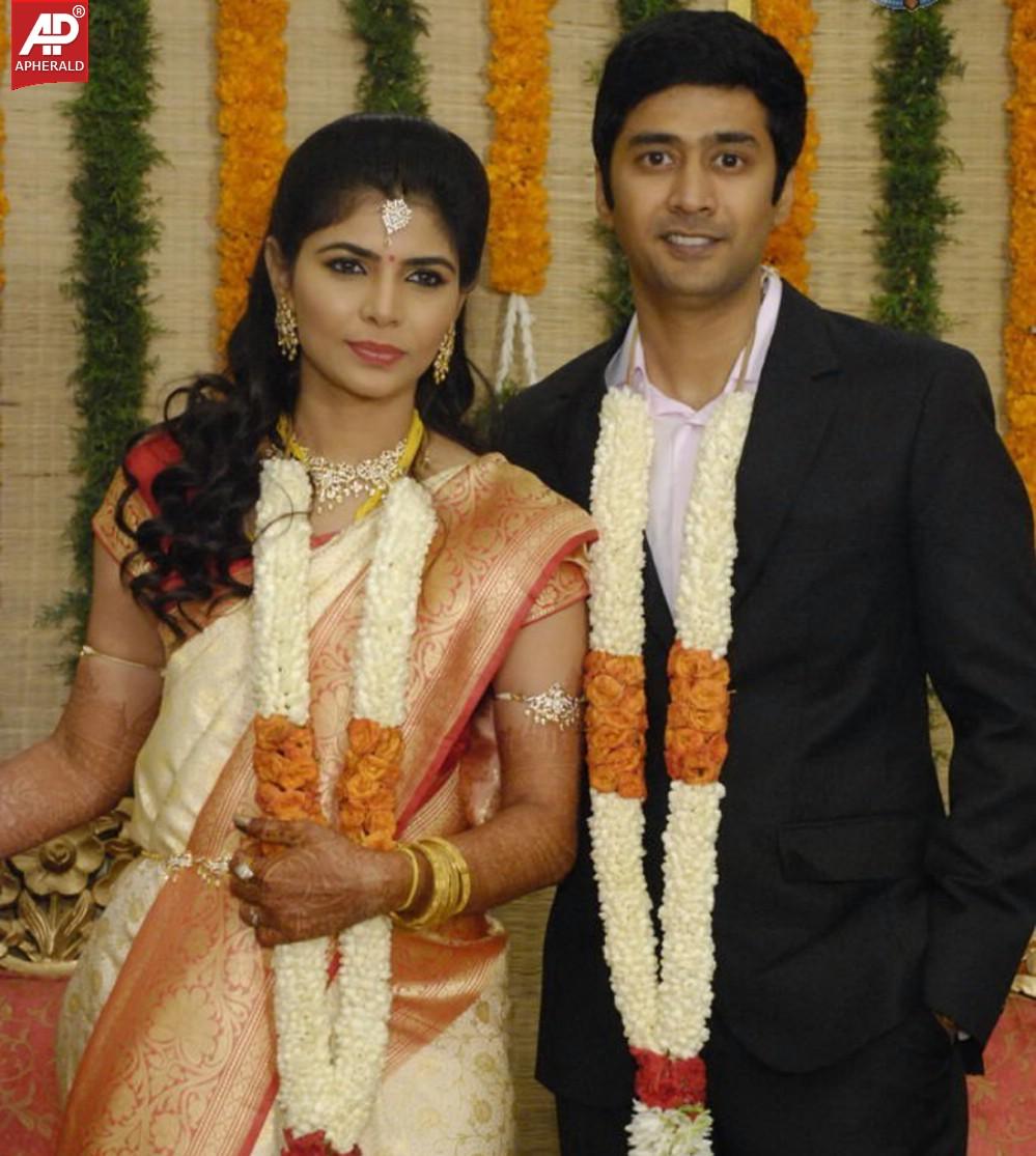 Chinmayi n Rahul Ravindran Reception Photos