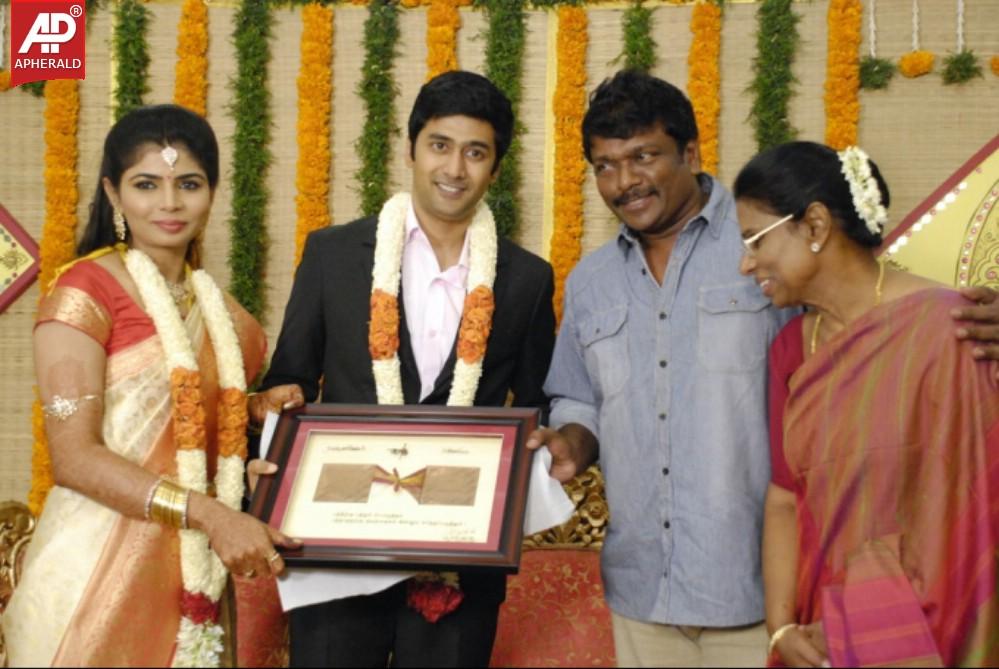 Chinmayi n Rahul Ravindran Reception Photos