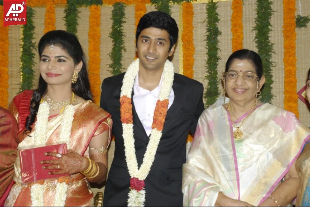 Chinmayi n Rahul Ravindran Reception Photos