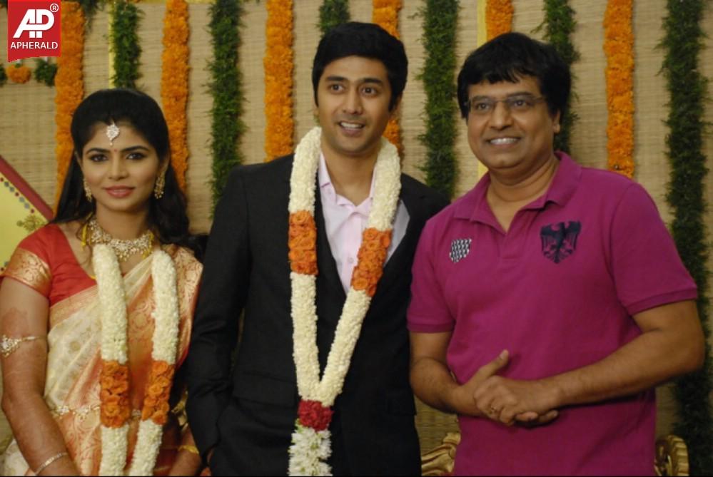 Chinmayi n Rahul Ravindran Reception Photos