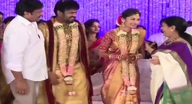 Chiranjeevi and Ram Charan At Manoj Engagement Photos