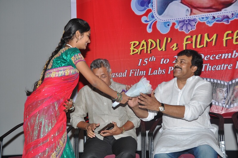 Chiranjeevi at Bapu Film Festival 2014