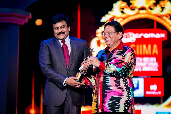 Chiranjeevi at SIIMA 2014 Awards