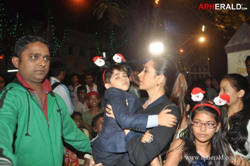 Celebrities at Christmas Midnight Mass 2013 Pics