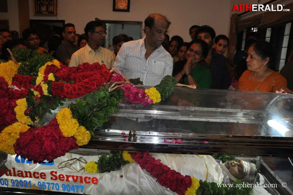 Dance Master Raghuram Condolences Gallery