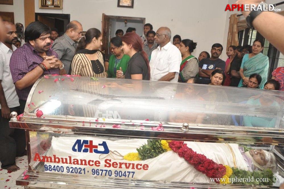 Dance Master Raghuram Condolences Gallery