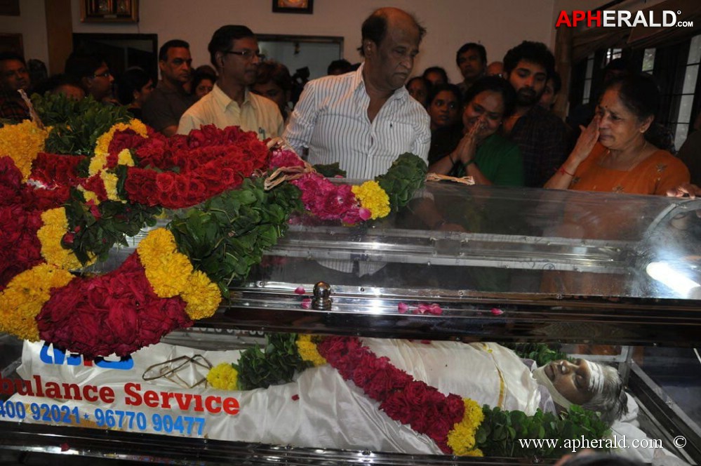 Dance Master Raghuram Condolences Gallery