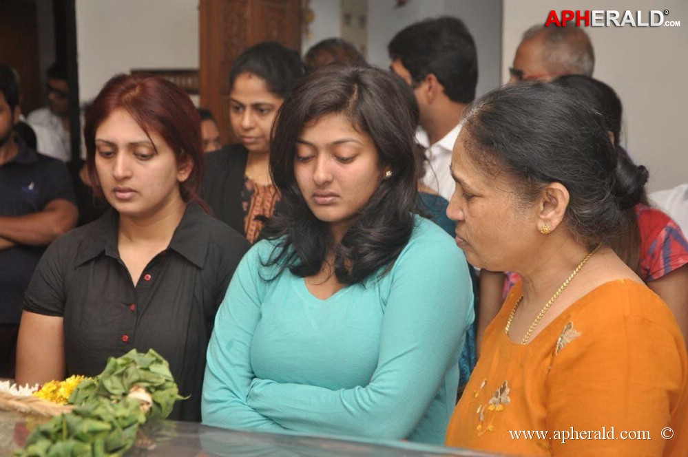 Dance Master Raghuram Condolences Gallery