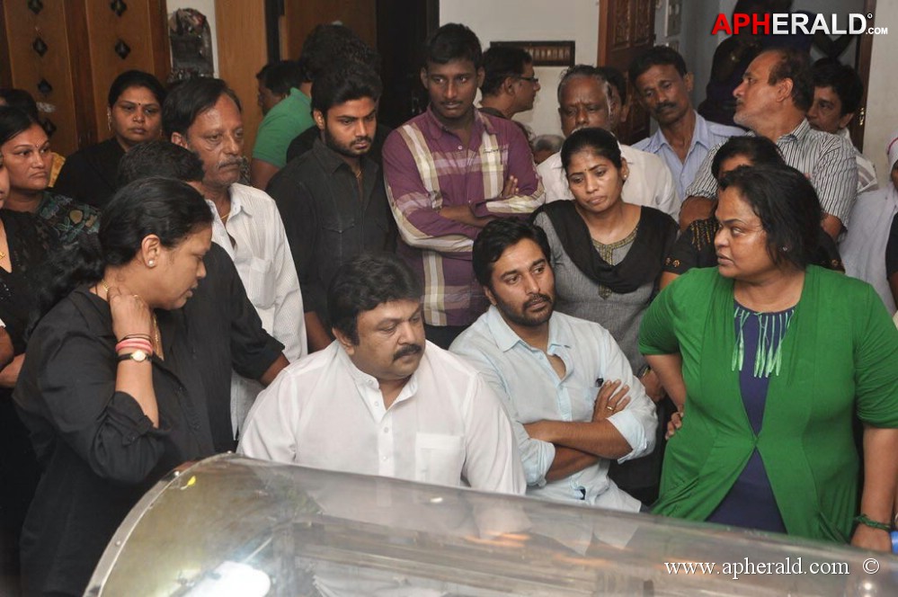 Dance Master Raghuram Condolences Gallery