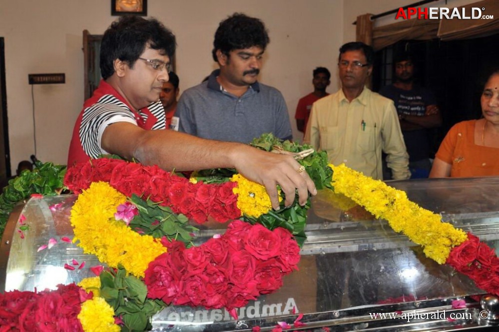 Dance Master Raghuram Condolences Gallery