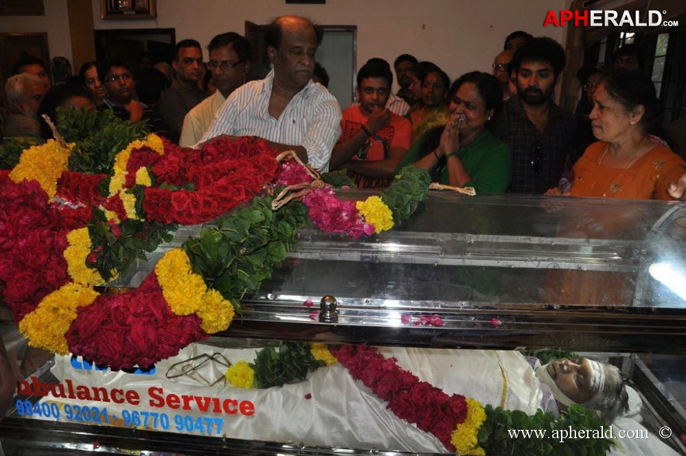 Dance Master Raghuram Condolences Gallery