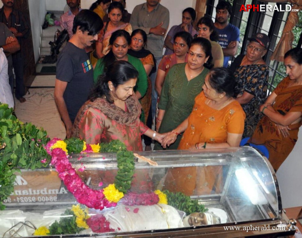 Dance Master Raghuram Condolences Gallery