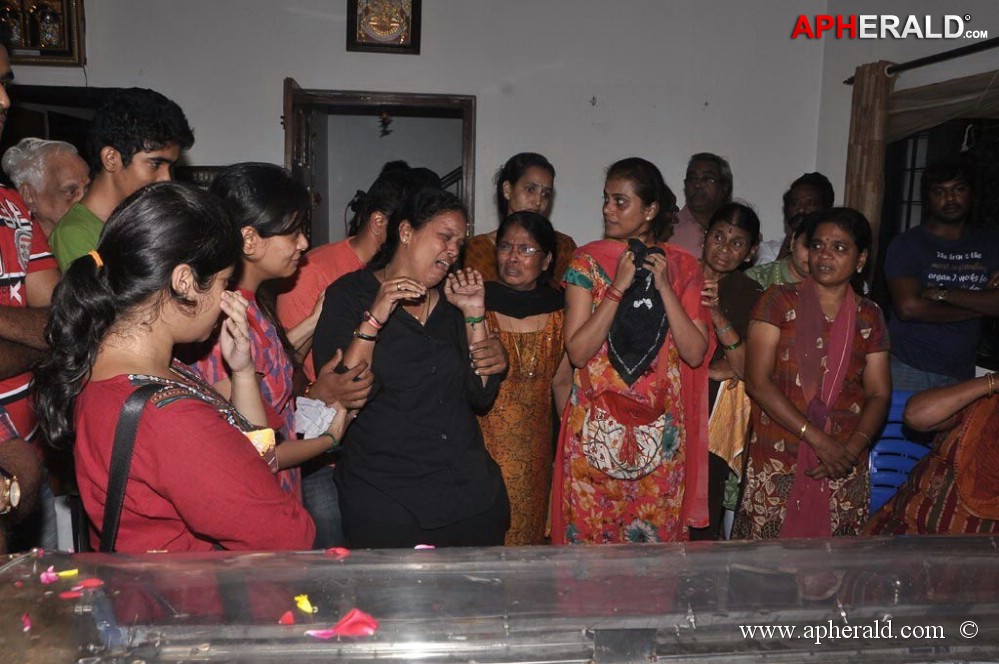 Dance Master Raghuram Condolences Gallery