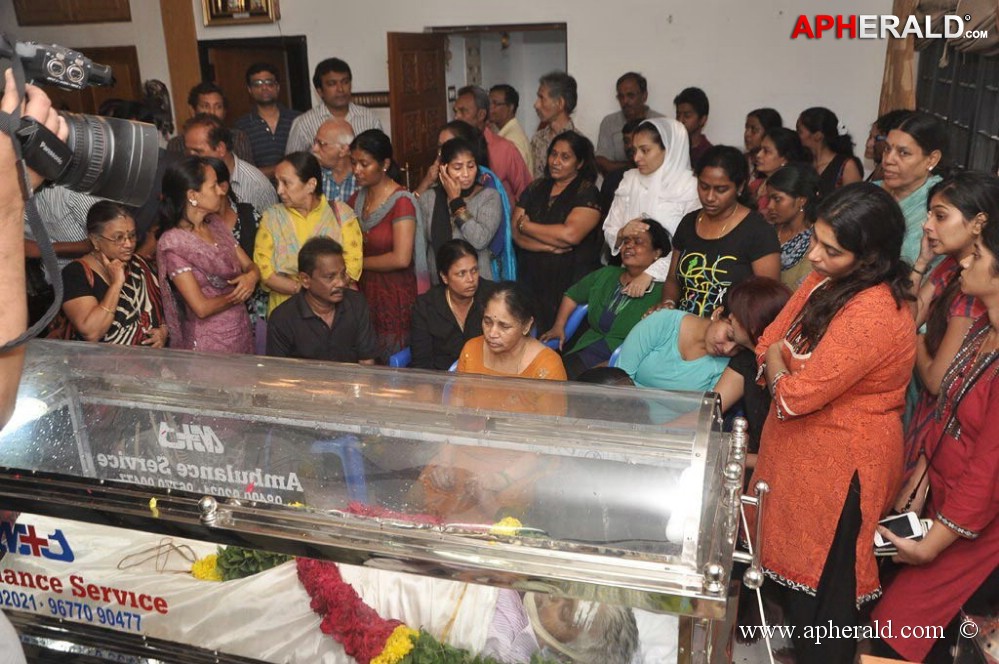 Dance Master Raghuram Condolences Gallery