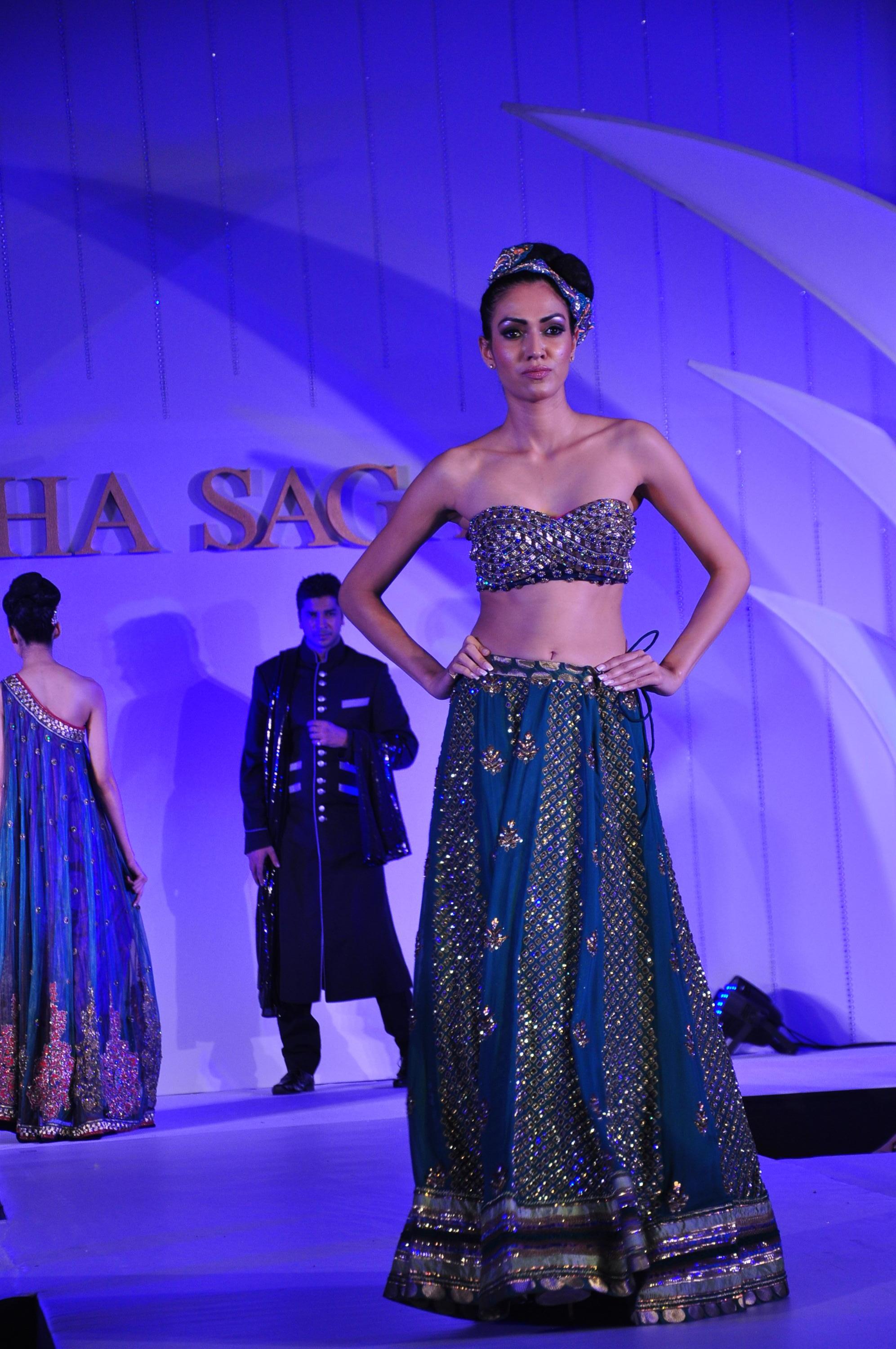 Designer Nisha Sagar Fashion Show