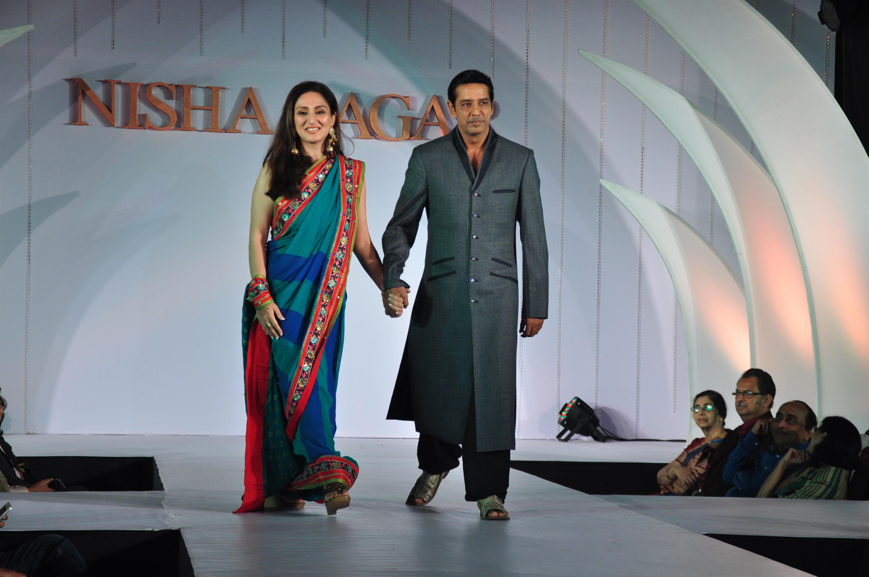 Designer Nisha Sagar Fashion Show