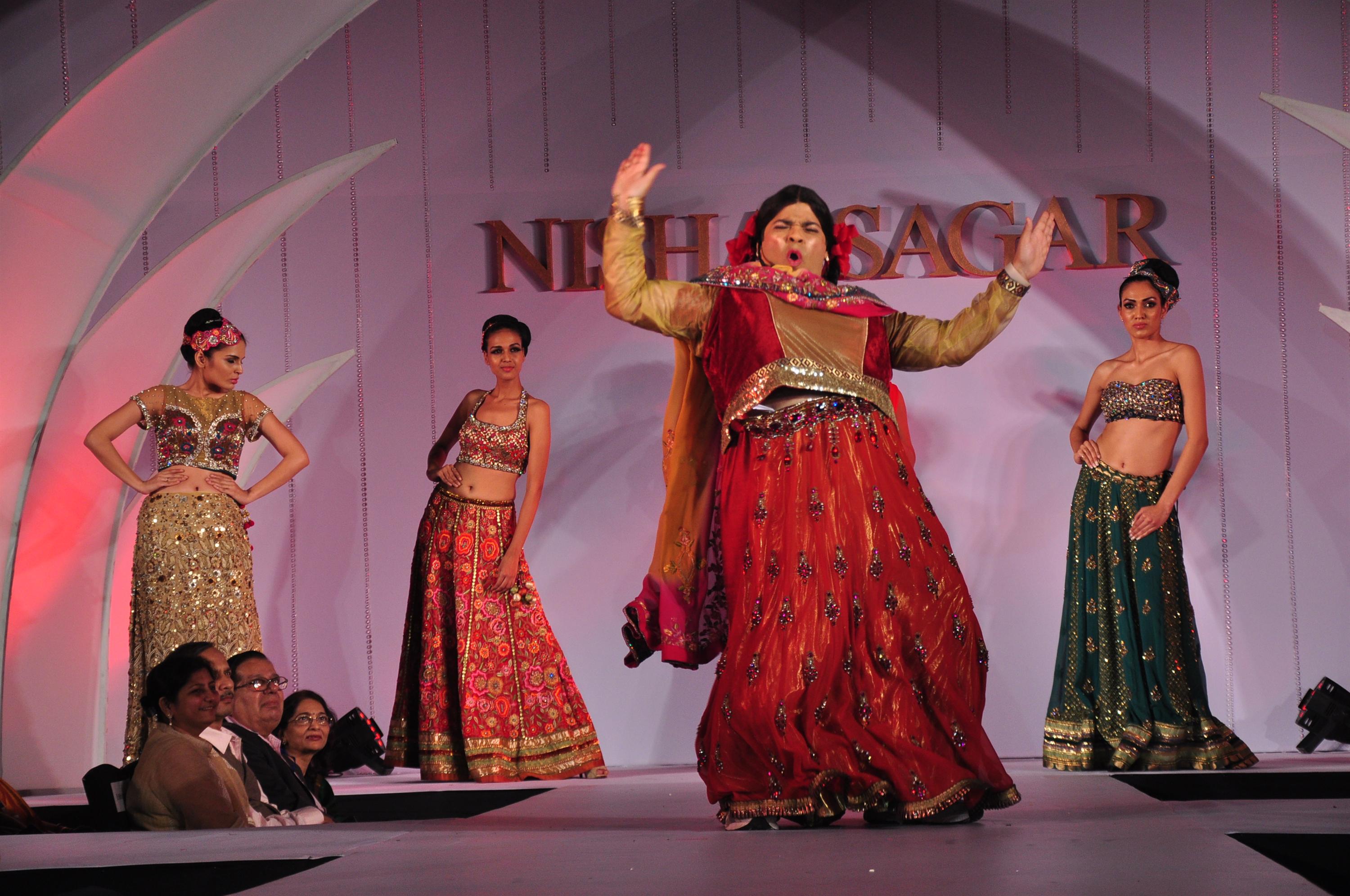 Designer Nisha Sagar Fashion Show