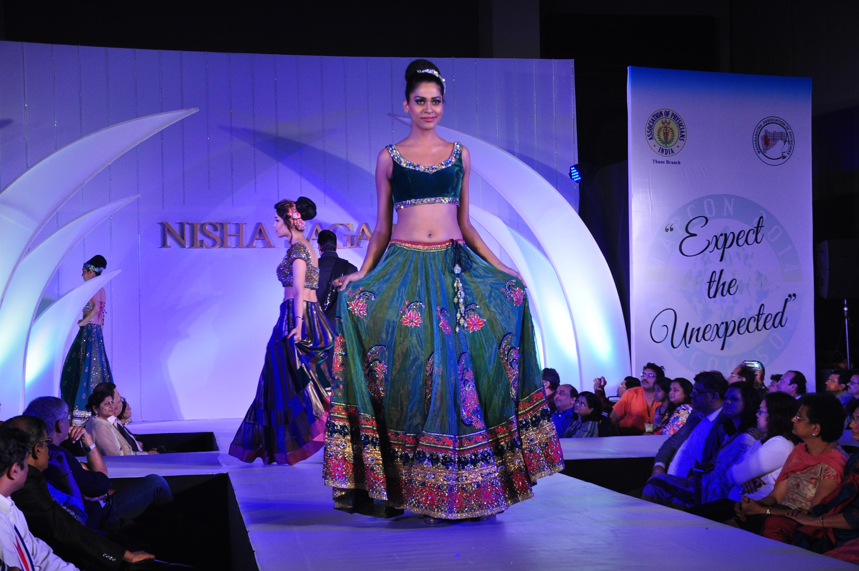 Designer Nisha Sagar Fashion Show