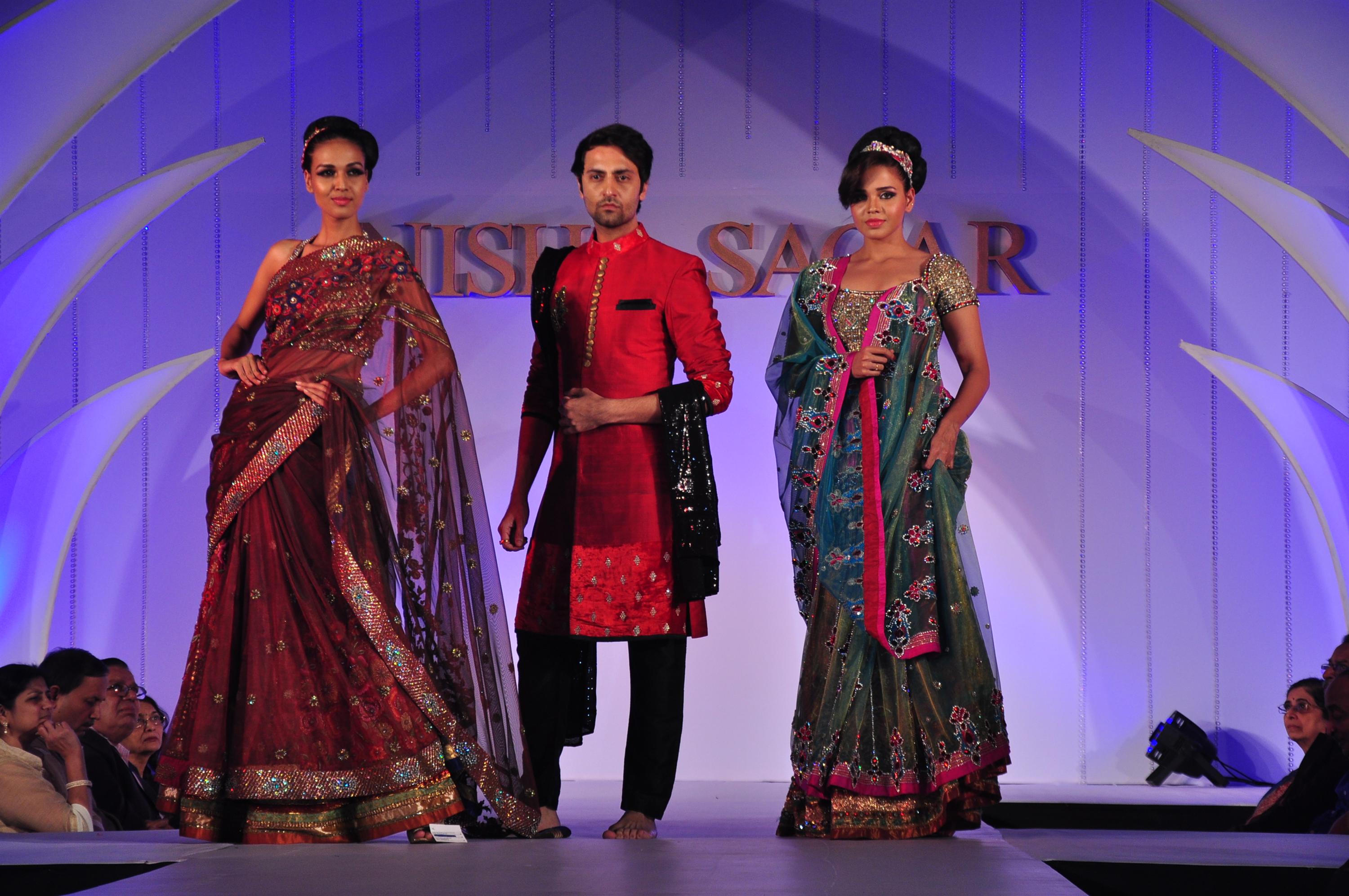 Designer Nisha Sagar Fashion Show