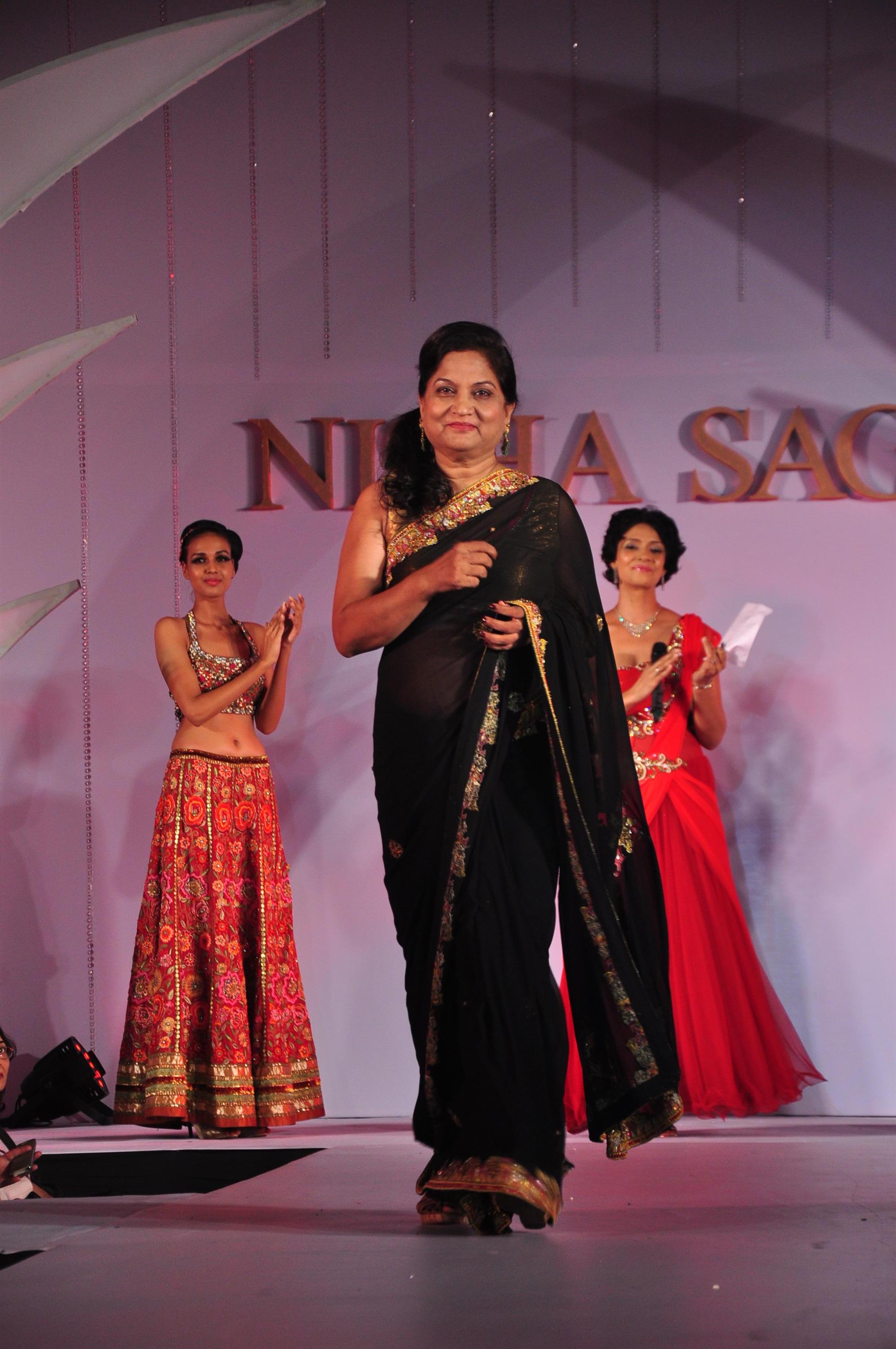 Designer Nisha Sagar Fashion Show