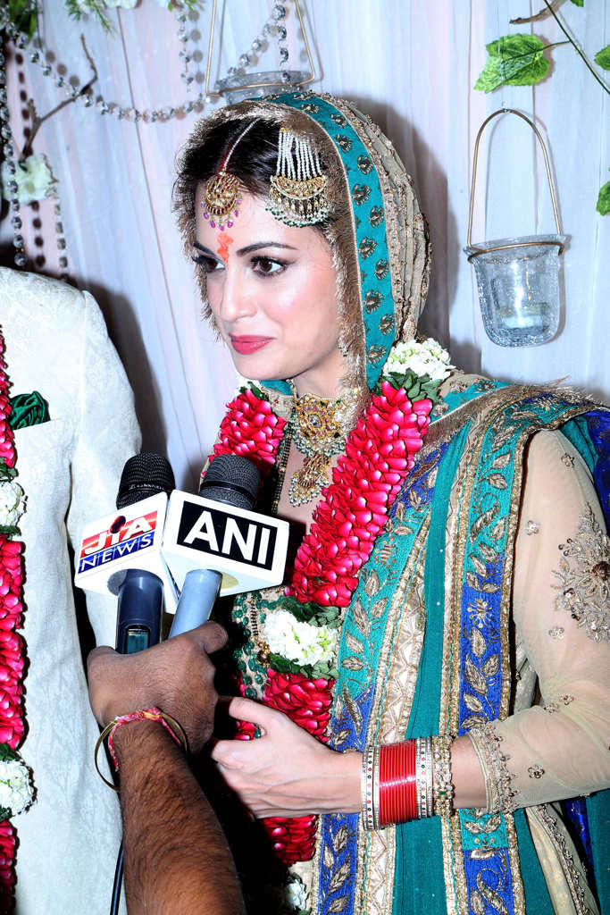 Dia Mirza and Sahil Sangha wedding