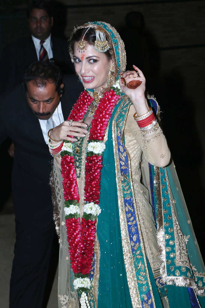 Dia Mirza and Sahil Sangha wedding