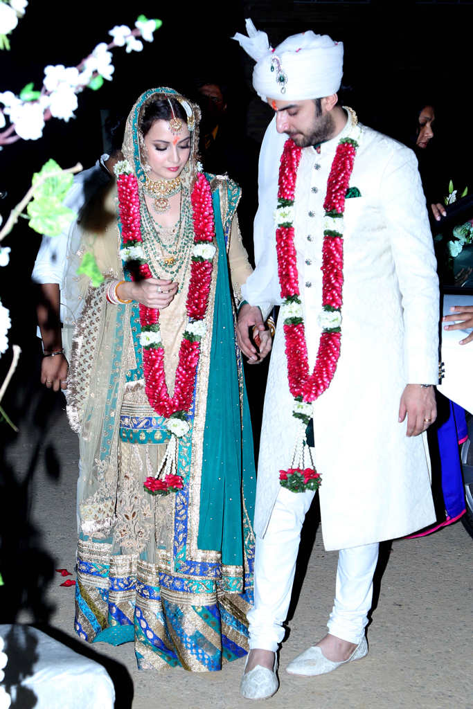 Dia Mirza and Sahil Sangha wedding