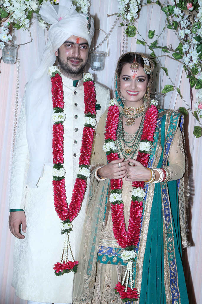 Dia Mirza and Sahil Sangha wedding