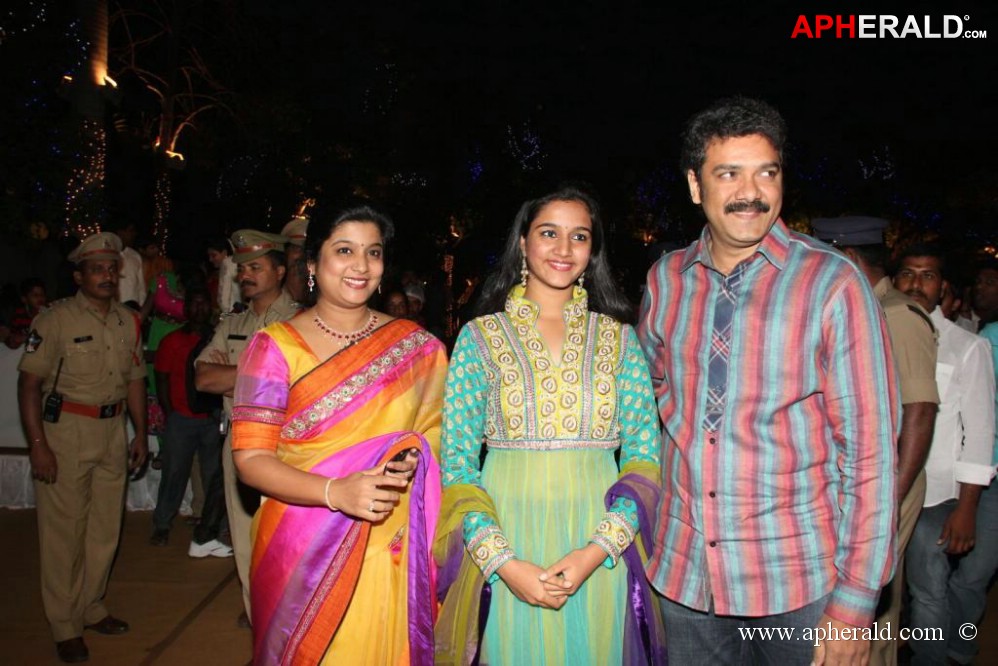 Dil Raju Daughter Hanshitha Engagement Stills