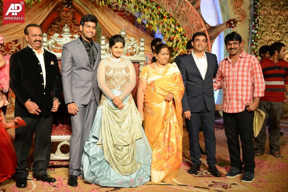 Dil Raju Daughter Wedding Reception Photos