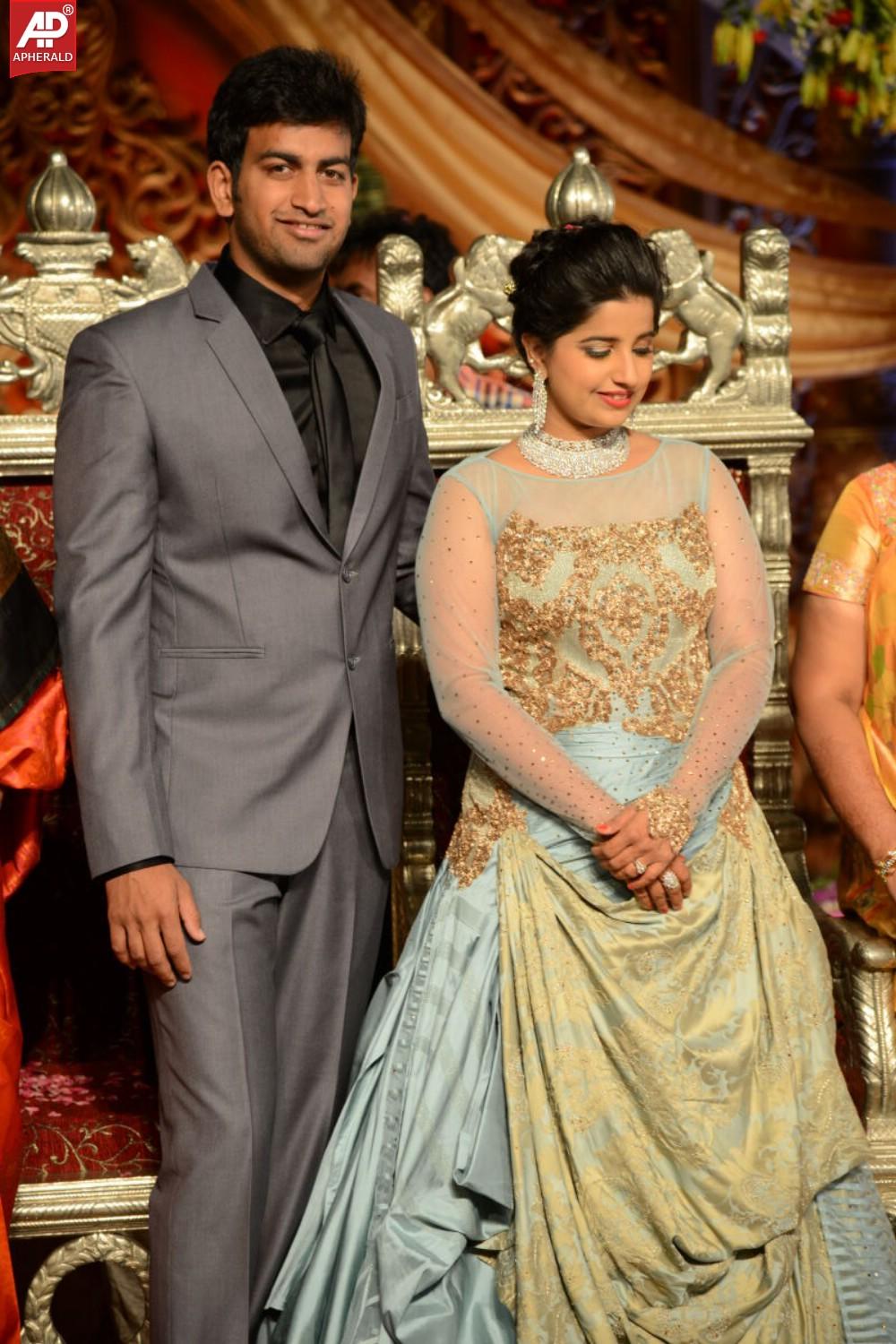 Dil Raju Daughter Wedding Reception Photos