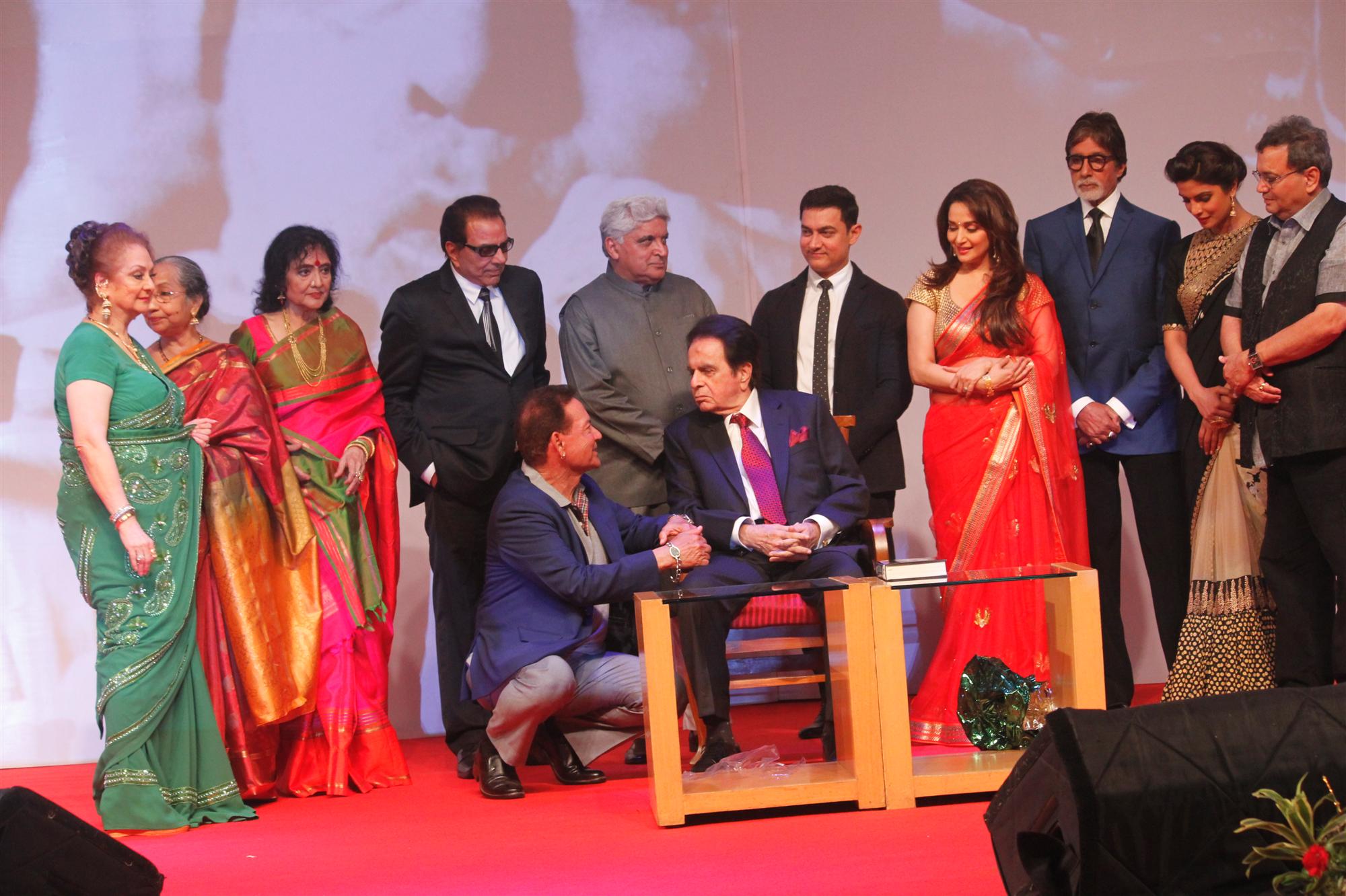 Dilip Kumar Autobiography Substance And The Shadow Book Launch Pics