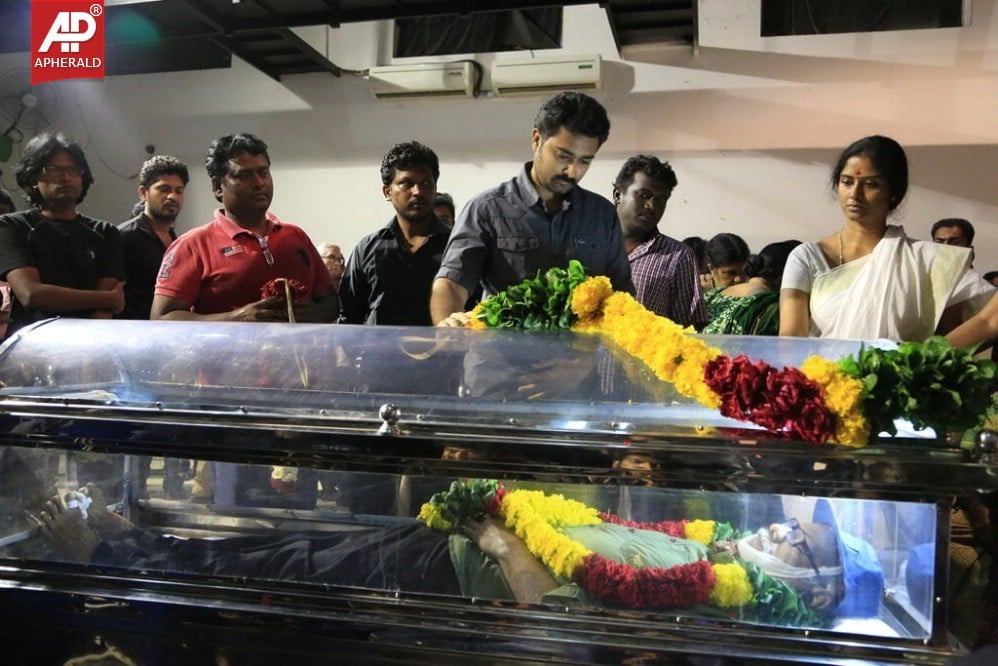 Director Balu Mahendra Condolence Photos