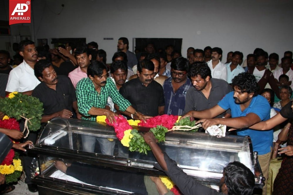 Director Balu Mahendra Condolence Photos