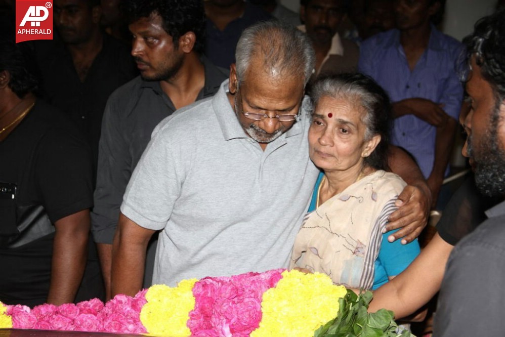 Director Balu Mahendra Condolence Photos