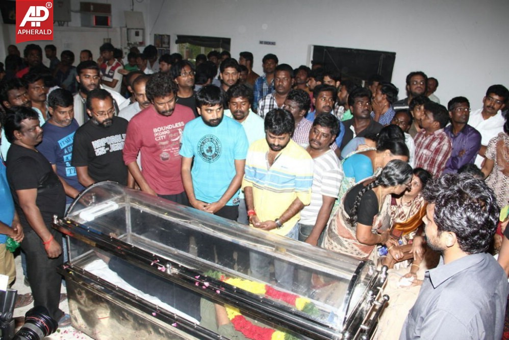 Director Balu Mahendra Condolence Photos