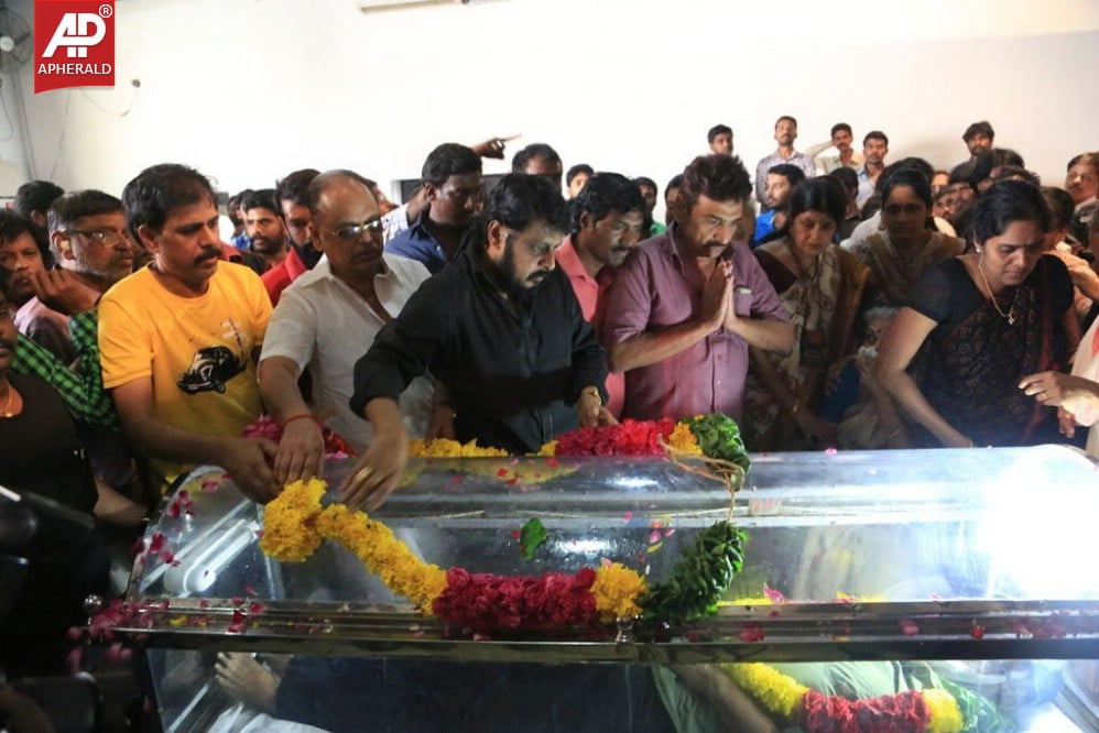 Director Balu Mahendra Condolence Photos