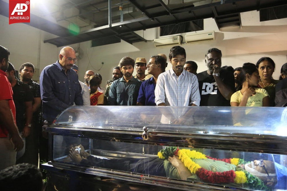 Director Balu Mahendra Condolence Photos