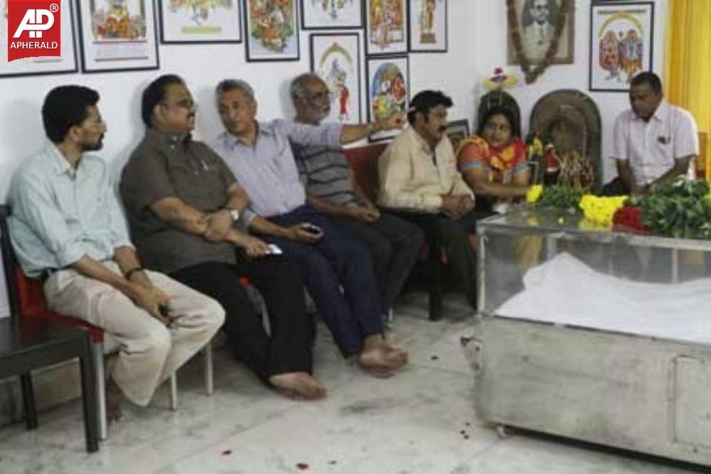 Director Bapu Condolences Photos