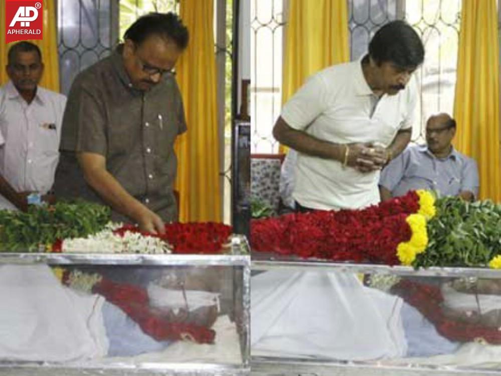 Director Bapu Condolences Photos