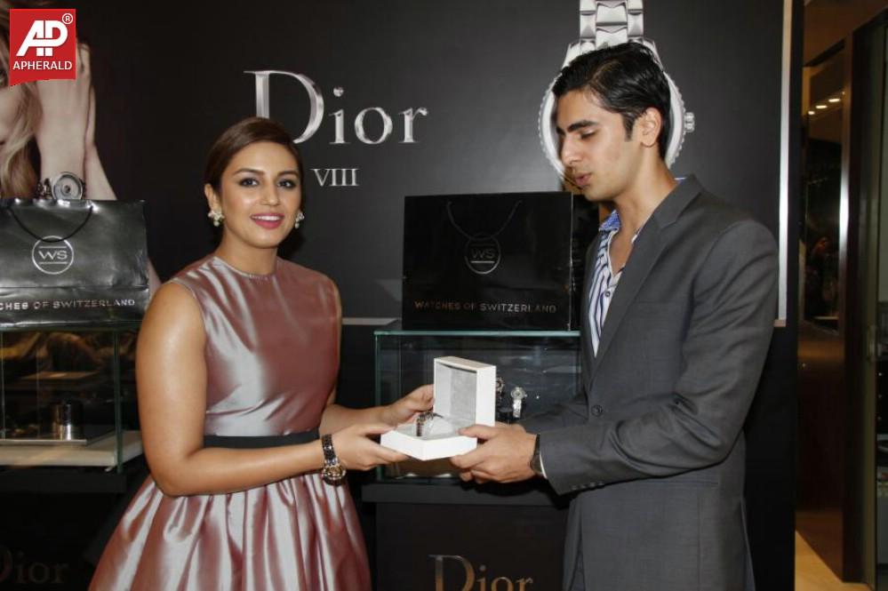Elli Avram n Huma Qureshi at Dior Watches Launch