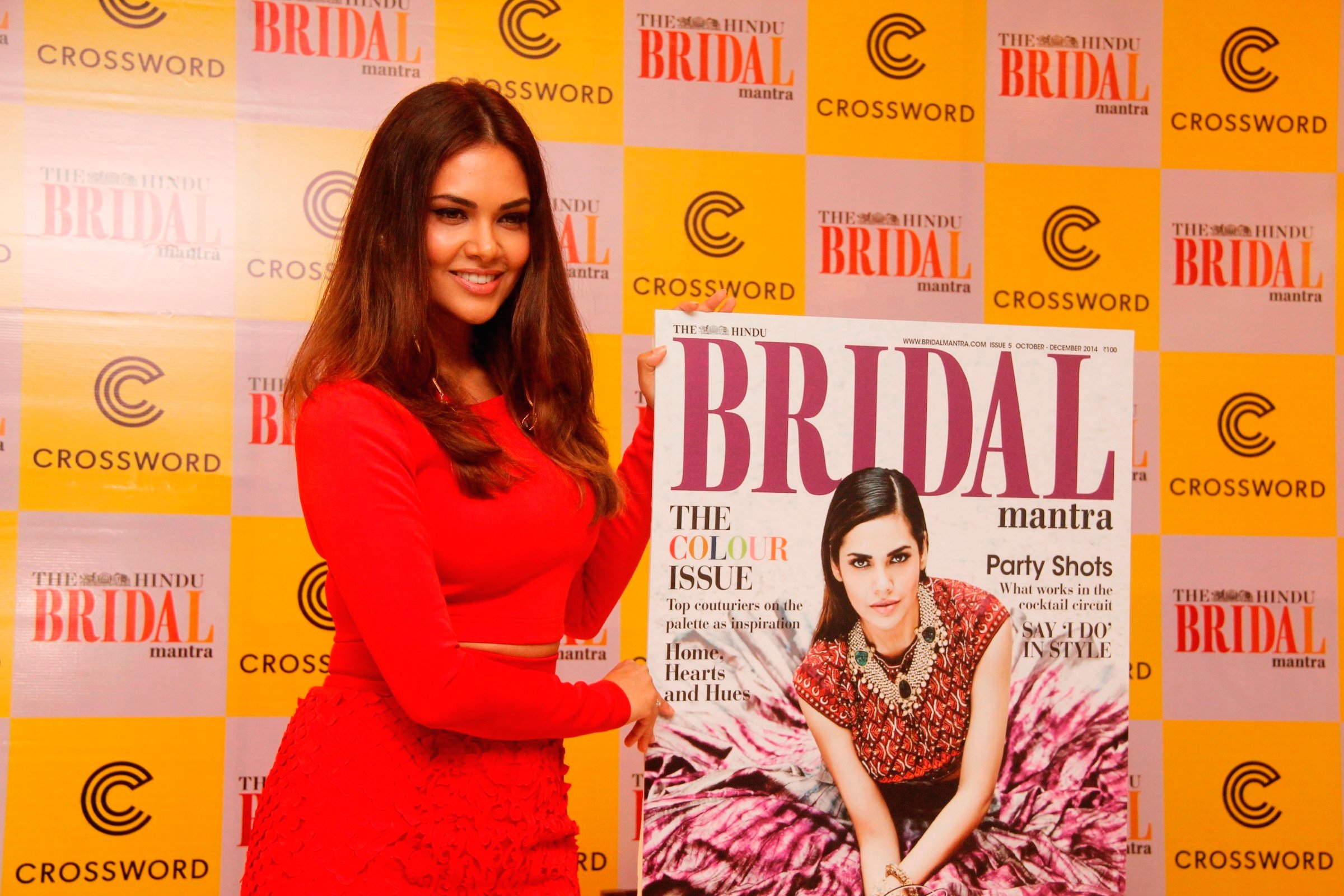 Esha Gupta at 5th Hindu Bridal Mantra Magazine Cover Stills