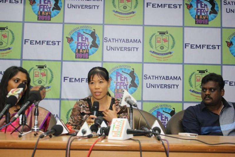Femfest and Cultural at Sathyabama University Photos