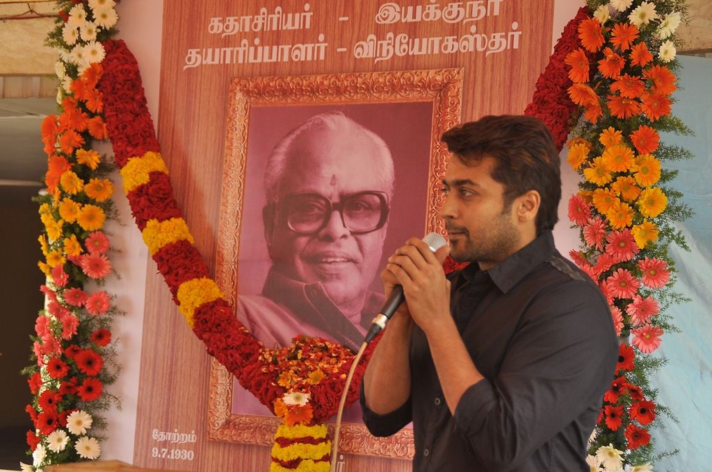 Filmmaker K Balachander Ninaivu Anjali