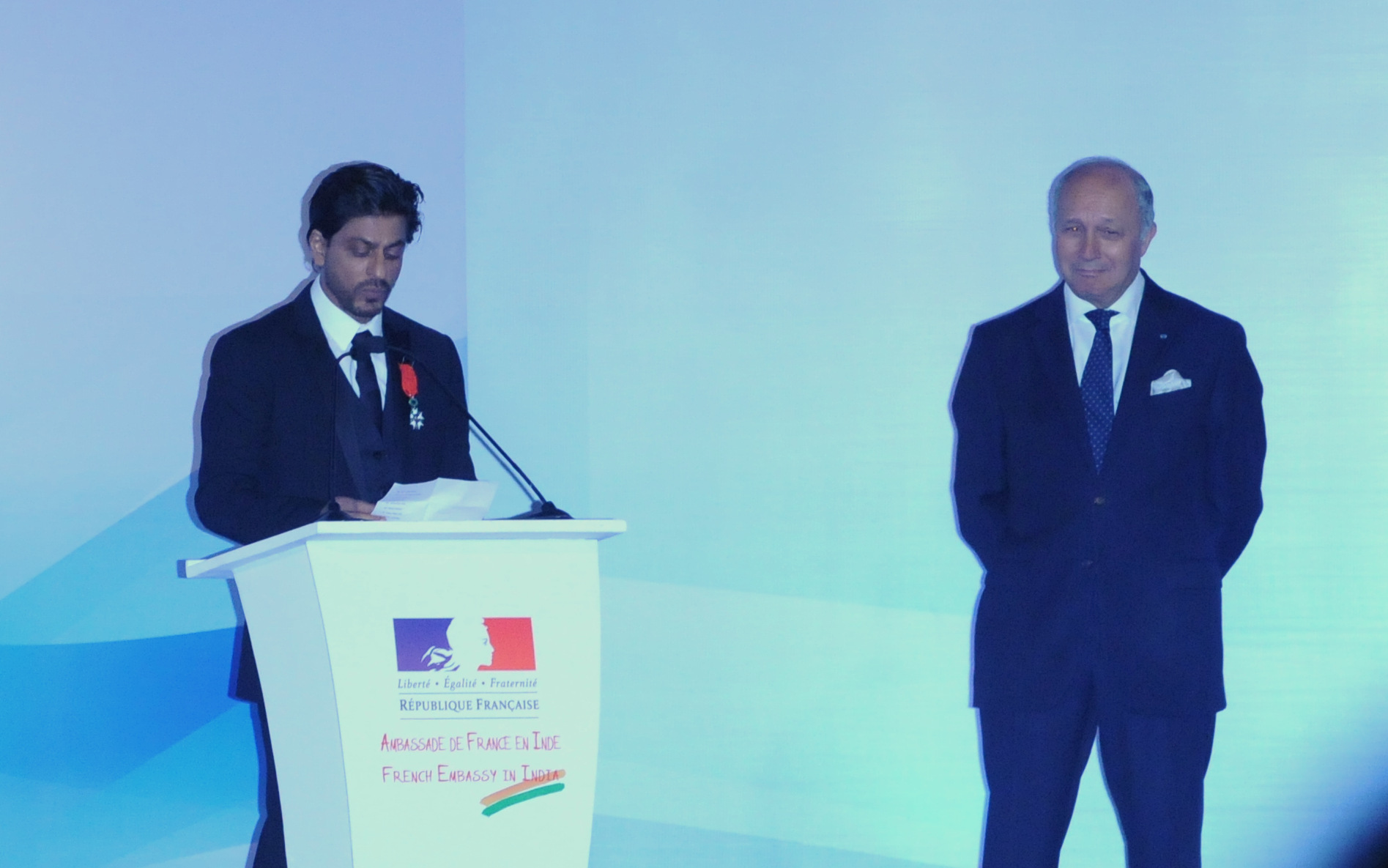 France Honors Shah Rukh Khan