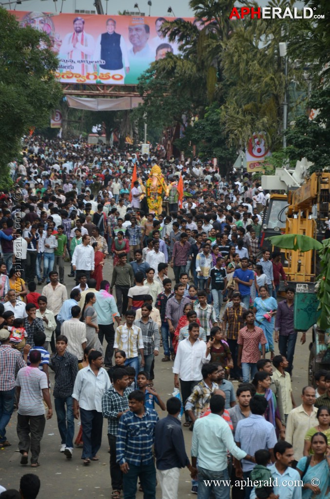 Ganesh Visarjan Photos at Hyd 2