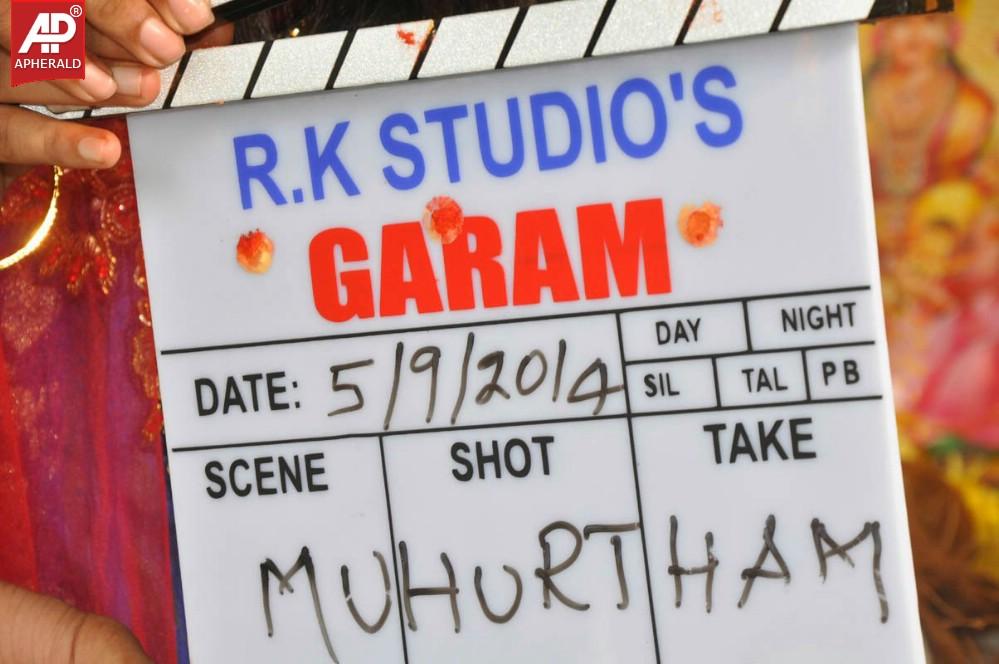 Garam Telugu Movie Opening
