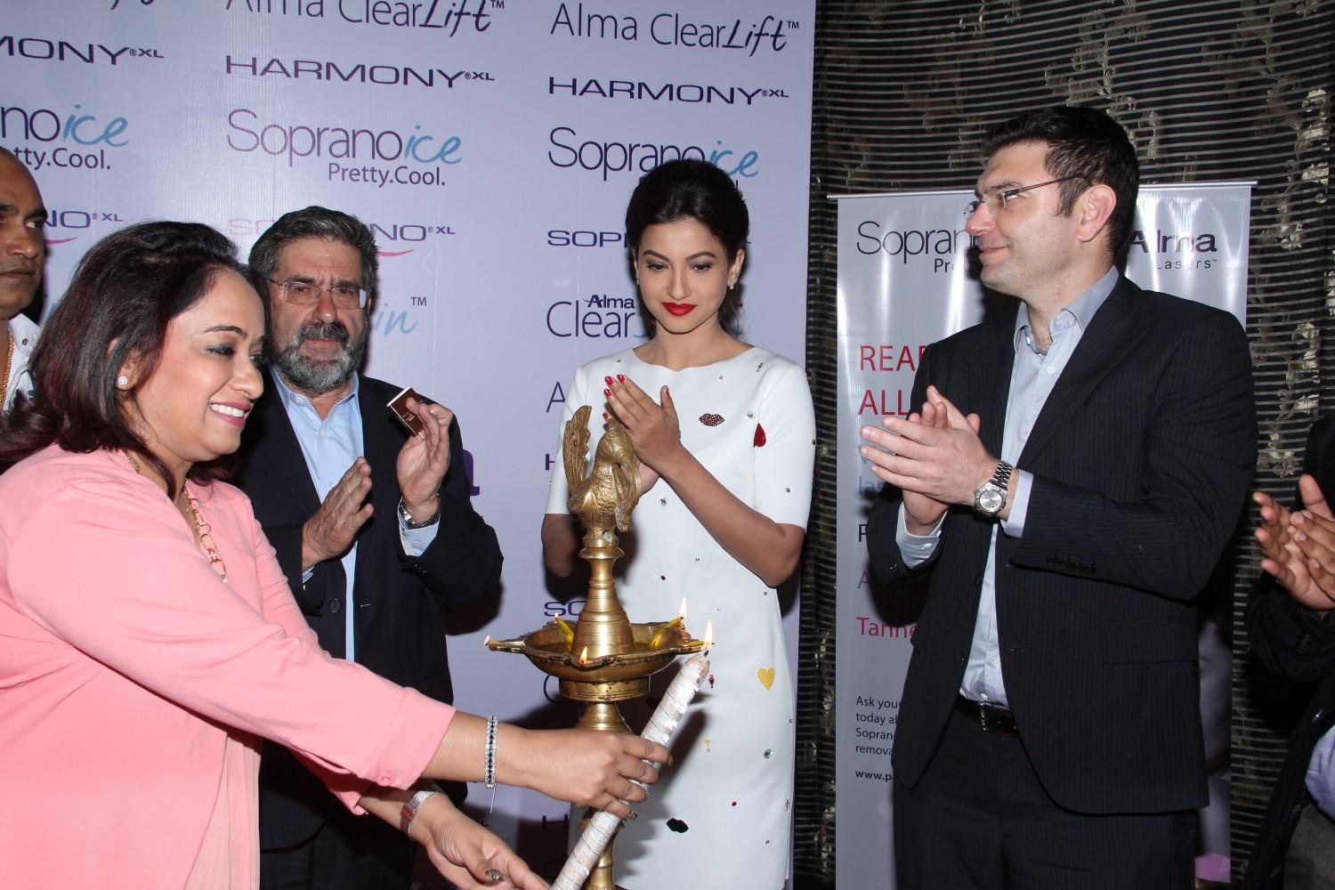 Gauahar Khan at India SAARC Operations Inauguration