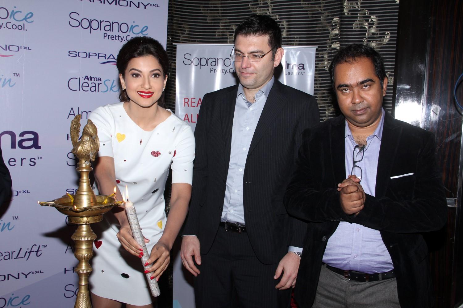 Gauahar Khan at India SAARC Operations Inauguration